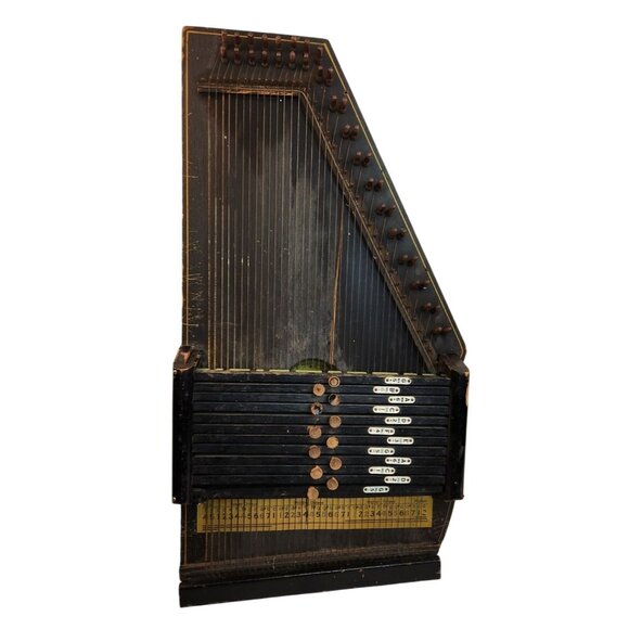 Oscar Schmidt Zimmerman  No. 73 Autoharp Stringed Musical Instrument Vintage - Picture 1 of 16